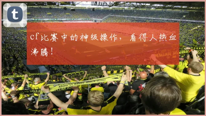cf比赛中的神级操作，看得人热血沸腾！